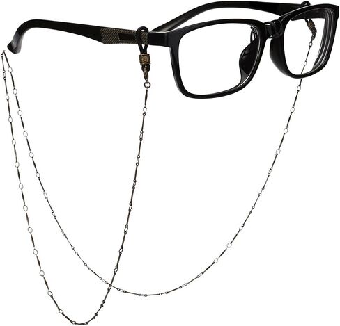 Sosoport Vintage Bronze Glasses Chain Eyeglass Necklace Cord Strap Sunglass Holder Lanyard in Kuwait