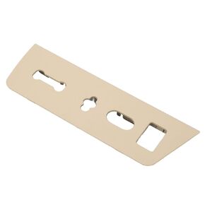 Driver Seat Switch Panel, Driver Side Seat Switch Housing Panel Bezel 4 Holes 9L3Z 14A706 MA Power Seat Switch Housing Trim Bezel Panel Seat Adjustment Housing Replacement (Beige)