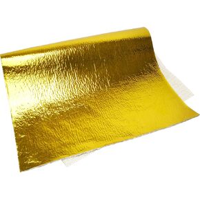 Design Engineering 010919 Heat Screen GOLD 24" x 24" Non-Adhesive Reflective Heat Protection up to 800°F