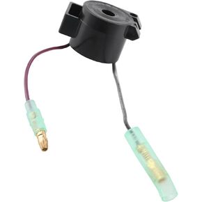 Outboard Audio Warn Alarm, Outboard Engine Remote Control Box 816492A1 Single and Double Key Panel Replacement Boat Warn Alarm Universal Fits for New Marine ALARM ASSY