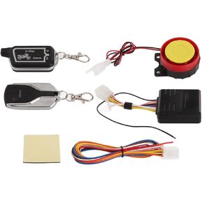 Motorcycle Two Way Alarm System Vibration Sound Alert Lcd Remote Control Anti Theft Robbery Energy Saving,Alarm System