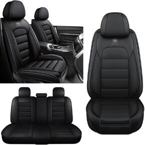 5-Seat Car Seat Cover for Toyota Camry 2025, Easy to Care for, Keep The Car Tidy (Full Black/Standard)