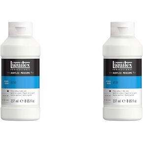 Liquitex Professional Gesso Surface Prep Medium, 237ml (8-oz), Black