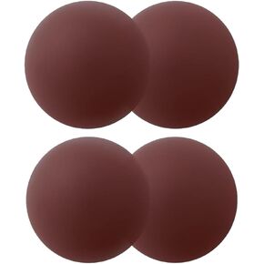 Luhuanx Nipple Covers 2 Pairs- Sticky Adhesive Silicone Nipple Pasties-Reusable Pasty Nipple Covers for Women