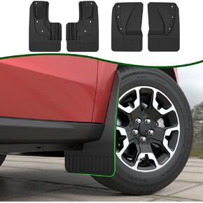 Mud Flaps Compatible with 2022-2024 Ford Maverick Splash Guards All Weather Protection 4PCS Front & Rear Mudguard Replacement for 2022 2023 2024 Ford Maverick Accessories(Set of 4 Mud Flaps)