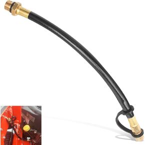 510440902 Engine Flex Drain Hose Compatible With Kawasaki FH FR FS FT & FX Engine Models, Also for Kubota Z412 Z122R, Replace 51044-0902 (1)