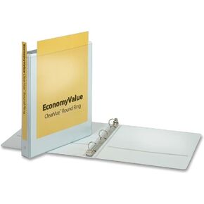 Cardinal Economy Value Clear Vue Round-Ring Binders (CRD90021)