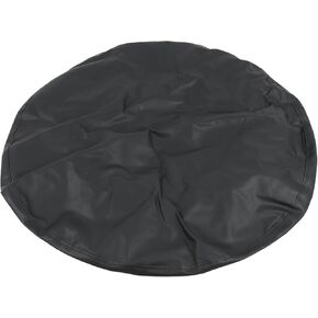15Inch Tire Protective Cover, Waterproof Black Spare Wheel Cover, PVC Leather spare tire protector for 215/65R16, 225/65R17, 235/70R16, 235/75R15, 245/75R15, 255/55R17 tires