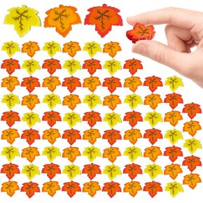 100 Pcs Fall Maple Leaf Erasers,Fall Pencil Erasers Bulk Thanksgiving Day Eraser for Autumn School Party Favors Gift Stocking Stuffers Classrooms Student Rewards Prizes Teacher Supplies (Maple Leaf)