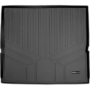 MAXLINER All Weather Custom Fit Cargo Trunk Liner Floor Mat Behind 2nd Row Black Compatible with 2015-2020 Tahoe/Yukon/Escalade