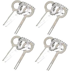 4 مجموعة أدوات إزالة المحطة الطرفية عدة سلك موصل مجتذب إبرة دبوس النازع نهاية الاتصال الإصدار القاذف مفتاح للدراجات النارية سيارة الأسلاك الكهربائية نظام تجعيد أضواء LED in Kuwait