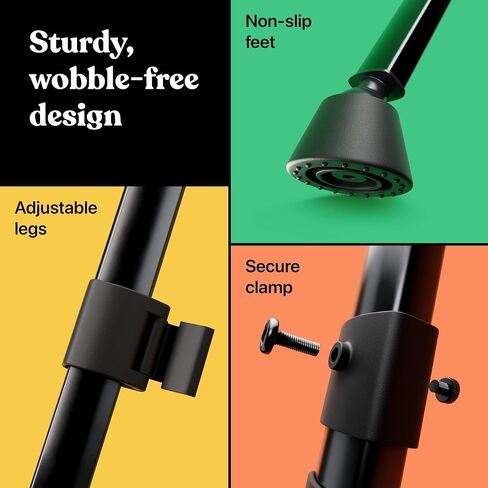 T-Sign 17 to 66 Inch Heavy Duty Easel Stand - Adjustable Metal Tripod Art Easel for Painting and Display, Portable Canvas Stand with Carrying Bag for Artists, Tabletop and Outdoor Use (Black, 1 Pack) in Saudi Arabia