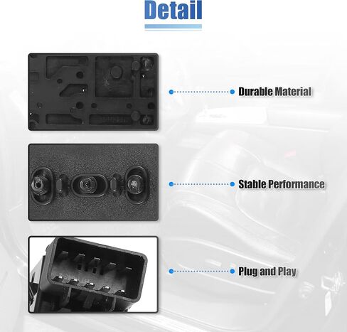 X AUTOHAUX Front Left Driver Side 8 Way Power Seat Switch Control 12451497 for GMC Sierra 1500 for Chevy Silverado 1500 07-13 for 2500HD 3500HD 07-14 in Saudi Arabia
