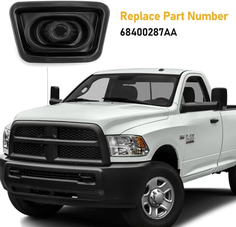 Moonlinks متوافقة مع شاحنة دودج رام بيك اب 1500 2011-2013 رام 2500 2011-2018 رام 3500 2011، 2013-2018، 2021-2022، غطاء ذراع ناقل الحركة المطاطي استبدال لـ 68400287AA 68400287 in Kuwait