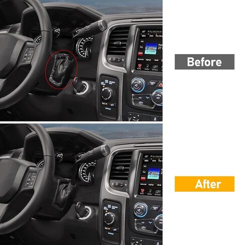 Moonlinks متوافقة مع شاحنة دودج رام بيك اب 1500 2011-2013 رام 2500 2011-2018 رام 3500 2011، 2013-2018، 2021-2022، غطاء ذراع ناقل الحركة المطاطي استبدال لـ 68400287AA 68400287 in Kuwait