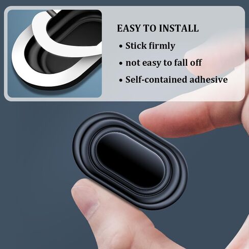 16PCS Upgraded Car Door Shock Absorbers,Thickened Silicone Car Door Slam Stopper with Self Adhesive,Universal Soundproof Car Door Protector for Car Door/Bumper/Hood/Trunk in Saudi Arabia