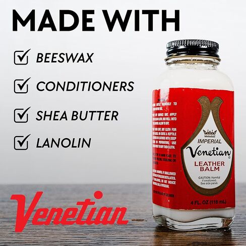 Venetian Imperial Leather Balm, 4 oz, Dark Brown in Kuwait
