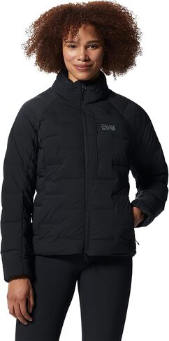Mountain Hardwear Women's StretchDown High-Hip Jacket, Iron Oxide, Large in Saudi Arabia