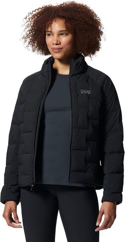 Mountain Hardwear Women's StretchDown High-Hip Jacket, Iron Oxide, Large in Saudi Arabia