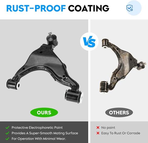 Front Lower Control Arms w/Ball Joints for Toyota Tacoma 4WD & Pre Runner RWD 2005-2015 Suspension Kit K621293 K621294-2pc Set in Saudi Arabia