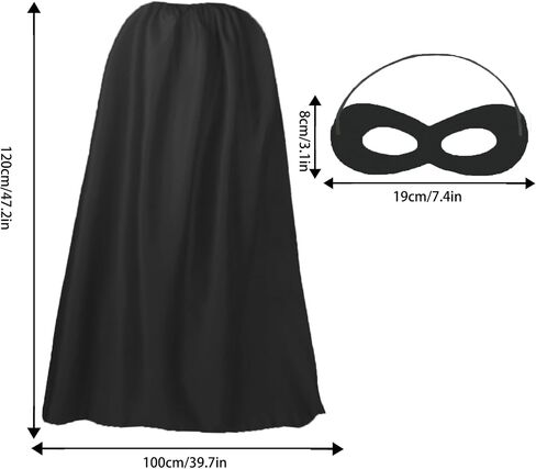 Adult Superhero Capes and Masks -Halloween Vampire Capes, Adult Capes Cosplay Costume Party in Saudi Arabia