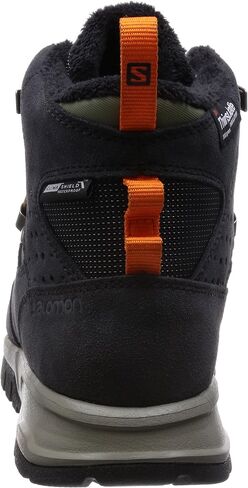 Salomon 2015/16 Men's Utility TS Winter Boots - L37605500 (Asphalt/Sage Green/Clementine-X - 9.5) in Saudi Arabia