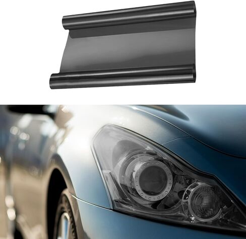 Car Light Tint Film, Car Tint Film, Car Light Film Sticker, Car Decoration Accessories Car Light Self-Adhesive Tint Film Universal for Brake Light Headlight Tail Light Fog Light (Green) in Saudi Arabia