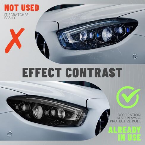 Car Light Tint Film, Car Tint Film, Car Light Film Sticker, Car Decoration Accessories Car Light Self-Adhesive Tint Film Universal for Brake Light Headlight Tail Light Fog Light (Green) in Saudi Arabia