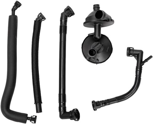 طقم فاصل زيت صمام تنفيس علبة المرافق متوافق مع 1998-2006 323Ci 323i 325Ci 325i 325xi 328Ci 328i 330Ci 330i 330xi 525i 528i 530i E46 E39 E60 X5 11617501566 4535 11617504536 in Kuwait