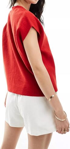 IDEALSANXUN Womens Sweater Vest Casual Oversized V Neck Button Down Tank Tops 2024 in Saudi Arabia