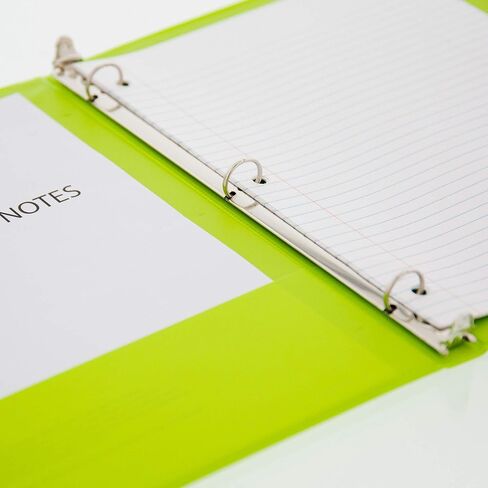 BAZIC 1.5" Black 3-Ring View Binder w/ 2-Pockets in Saudi Arabia