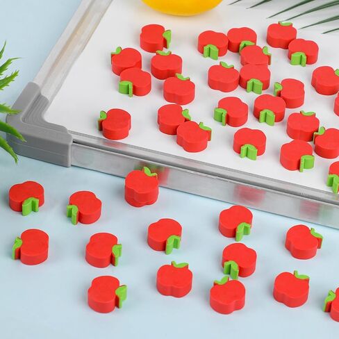 72pcs Mini Apple Erasers,Back to School Rubber Erasers for Students Back to School First Day of School Teachers Classroom Supplies Reward Prizes in Saudi Arabia
