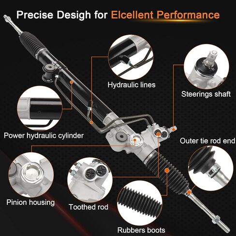 DRIVESATR NEW Power Steering Rack and Pinion Assembly, fit 2005 2006 2007 2008 2009 2010 2011 2012 2013 2014 2015 for Toyota Tacoma 4WD (Pre-Runner 2WD), Hydraulic in Saudi Arabia