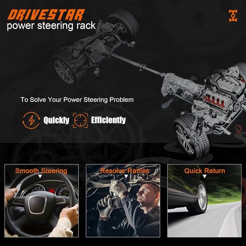 DRIVESATR NEW Power Steering Rack and Pinion Assembly, fit 2005 2006 2007 2008 2009 2010 2011 2012 2013 2014 2015 for Toyota Tacoma 4WD (Pre-Runner 2WD), Hydraulic in Saudi Arabia