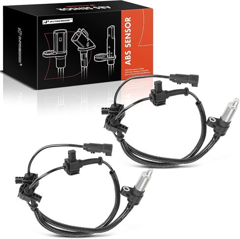 A-Premium ABS Wheel Speed Sensor Compatible with Chevrolet, GMC Models - Silverado 2500 HD 3500 HD, Sierra 2500 HD 3500 HD, 2011 2012 2013 2014 - Rear Driver and Passenger Side, 2-PC Set, 22772922 in Saudi Arabia