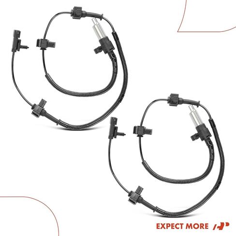 A-Premium ABS Wheel Speed Sensor Compatible with Chevrolet, GMC Models - Silverado 2500 HD 3500 HD, Sierra 2500 HD 3500 HD, 2011 2012 2013 2014 - Rear Driver and Passenger Side, 2-PC Set, 22772922 in Saudi Arabia