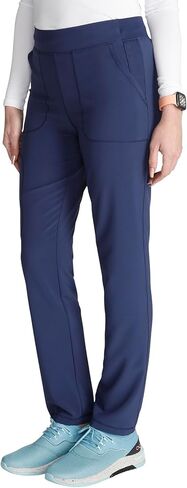 Cherokee Women Scrubs Pant Mid Rise Tapered Leg Pull-on Cargo CK248A in Saudi Arabia