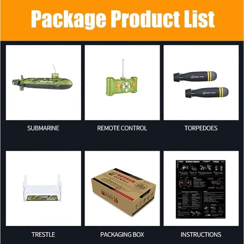 Lllunimon RC قارب التحكم عن بعد Seawolf الغواصة محاكاة نموذج الغوص سباق السفينة هدية للبالغين والأطفال، أخضر 27 ميجا هرتز in Saudi Arabia