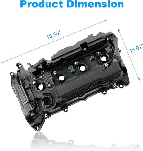 WATERWICH Engine Valve Cover with Gasket Compatible with Honda Accord 2013-2017, CR-V CRV 2015-2019 L4 2.4L Replacement for 12310RDFA01 123105A2A01 in Saudi Arabia