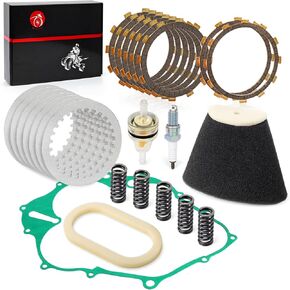 Clutch Kit Heavy Duty Springs and Gasket Air Filter Foam for YAMAHA Raptor 660 660R YFM660R 2001 2002 2003 2004 2005
