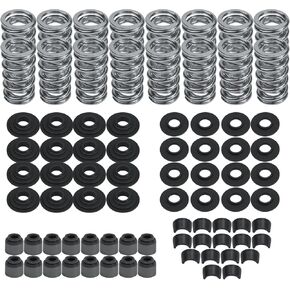 660" Dual Spring Kit Fit For LS1 LS2 LS3 LS4 LS6 L76 L92 L99 LQ4 LQ9 L33 LSA - Dual Valve Spring Kit with Chrome Molybdenum Steel Retainer