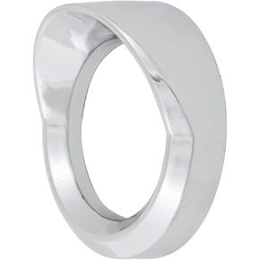 GG Grand General 67798 Chrome Plastic Small Gauge Cover with Visor for Freightliner Cascadia 08+