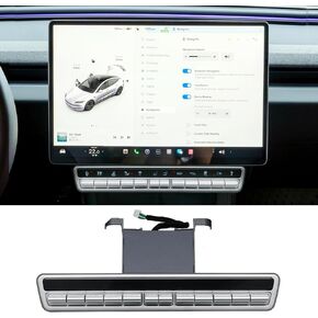 for Tesla Screen Shortcut Physical Buttons Multifunction Smart Control Button Under Center Console Screen for Tesla Model 3 2020-2023 Model Y 2020-2024 Accessorie