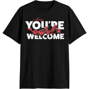 Marvel Deadpool You're Welcome Adult T-Shirt
