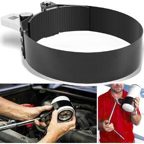 2322D Heavy-Duty Oil Filter Wrench, 5-1/4" to 5-3/4", Use with 1/2" Square Drive, Air Dryer Diesel Truck Large Oil Filter Wrench