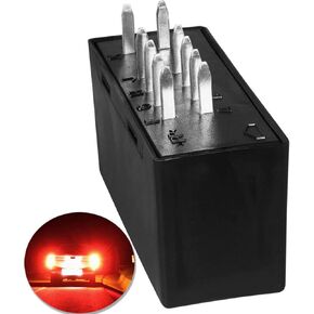 15231201 Hazard Warning,LED Turn Signal Flasher Fit for 01-05 Pontiac Aztek,02-04 Oldsmobile Bravada,02-06 Buick Rendezvous,02-09 Chevrolet Trailblazer, 02-09 GMC Envoy,04-07 Buick Rainier