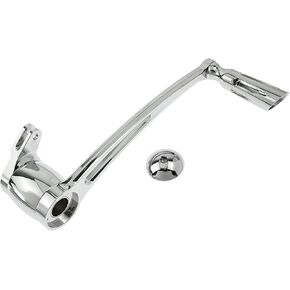 Motorcycle CNC Cut Brake Arm Pedal Levers Kit Fit for Harley Touring and Trike models 2014-2023 Chrome