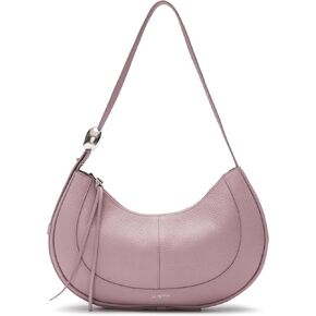 LA FESTIN Leather Crescent Bag - Adjustable Strap Shoulder Bag for Women’s Crossbody Handbags, Designer Satchel Purses