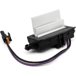AC Blower Motor Resistor Heater Blower Control Module Compatible with 2003-2007 Chevrolet Silverado Avalanche Suburban Tahoe, GMC Sierra Envoy Yukon, Cadillac Escalade, OE# 15-80567 52495874 4P1516
