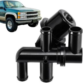 12380318 Heater Control Solenoid Fit for Cadillac Escalade for Chevy for GMC C1500 Express K1500 Silverado Suburban Tahoe Savana Sierra Yukon Yukon XL Heater Water Shutoff